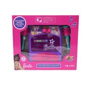 Microfone Infantil - Barbie - Meu Primeiro Karaokê - Fun Divirta-se