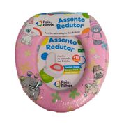 Assento Redutor Infantil para Bebê - Animais - Rosa - Pais e Filhos