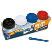 4 Potes Massinha 50G Hot Wheels - Fun F0013-0