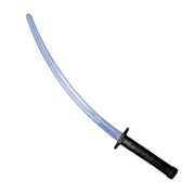 Super Espada Ninja Infantil Preta 58cm Katana de Brinquedo de Plástico