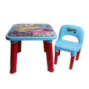 Mesa de Atividades - Com Cadeira - Hot Wheels - Fun