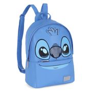 Bolsa Mochila Costas Couro Eco Oficial STITCH DISNEY Luxcel