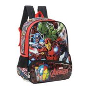 Mochila de Costas MARVEL AVENGERS VINGADORES Luxcel Vermelho