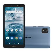 Smartphone Nokia C2 2nd Edition 4G 64 GB Tela 5,7" Câmera com IA Android - Azul - NK110OUT [Reembalado] NK110OUT