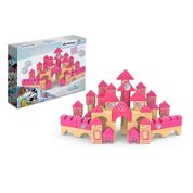 Brincando de Engenheiro Castelo Princesa Disney 80 peças - Xalingo