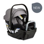 Assento de carro infantil Britax Willow S com base alpina, grafite ônix