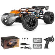 Off Road RC Cars, Escala 118, 2.4GHz, Controle Remoto, Adultos, Crianças, HAIBOXING, Preto