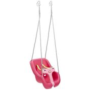 Balanço 2 em 1 para Crianças de até 22 kg de 9 a 48 Meses, Little Tikes, Rosa