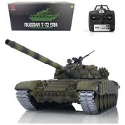 Tanque de Guerra TOUCAN RC HOBBY T72 com Controle Remoto, Escala 116, Verde