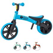 Bicicleta sem Pedal Infantil para Crianças de 1 a 4 Anos, YVOLUTION 101049, Azul