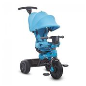 Triciclo Infantil para Passeio com Assento Ajustável 4 Estágios, Idade Recomendada 6 Meses a 5 Anos, JOOVY 1020, Azul