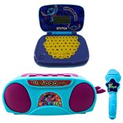 Kit Stitch - Laptop Infantil Bilíngue + Boombox Karaoke