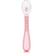 Colher Flexível - Silicone - Rosa - Moas