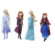 Boneca Articulada - Disney - Frozen I e II - Elsa e Anna - Modelos Sortidos - Mattel