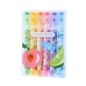 Kit 6 Mini Marca Texto Perfumadas Candy Flavor - SP XZ-1809