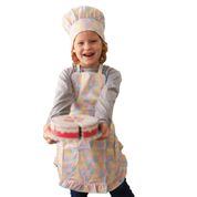 Avental & Touca Kit Cozinheiro Menina - Newart Toys