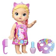 Boneca - Baby Alive - Glam SPA - Dia de Princesa - Loira- F3564- Hasbro