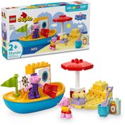 Lego Duplo Viagem de Barco Peppa Pig 10432 com 23pcs