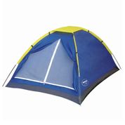 Barraca Camping Iglu 4 Pessoas Mor 2,10 X 2,10 Azul