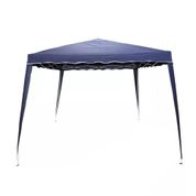 Gazebo Articulado Sanfonado Dobrável Base 3 X 3 Metros Azul Importway