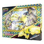 Coleção de Batalha Pokemon Box Realeza Absoluta V 38 Cartas