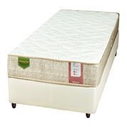Conjunto Box Solteiro Molas Ensacadas Minaspuma Pure 100x200x60cm