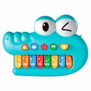 Pianinho Infantil Musical - Crocodilo - Braskit