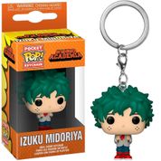 Chaveiro Izuku Midoriya Deku My Hero Academia Funko Pop Pocket Keychain