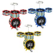 Bateria Infantil Jazz Drum Sky Sound -  Cores Sortidas - Wellkids