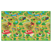 Tapete Infantil Emborrachado Fazenda Dican 120x200cm - 1401