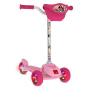 Patinete - Skatenet - Disney - Princesas - Rosa - Bandeirante