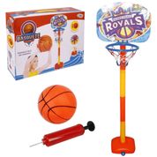 Tabela de Basquete Infantil com Pedestal Ajustável e Bola - Wellkids