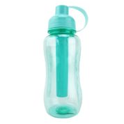 Garrafa Squeeze 600ml com Porta Gelo Verde VG Plus