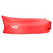 Sofá de Ar Hug Bag Inflável Camping Vermelho  VG Plus