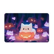 Tapete de Tecido Multiuso - Halloween - Gatinhos