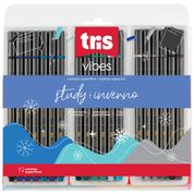 CANETA SUPERFINA VIBES - INVERNO -  0,4MM - 19 CORES - TRIS