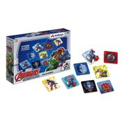 Jogo da Memória Infantil Avengers Brinquedo Montessori