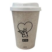Copo Cafe Buck Bts Bt21 Bangtan Army K-pop Oficial Eco - Tata