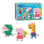 Jogo Infantil Primeiro Quebra Cabeça Peppa Pig Nig Brinquedo