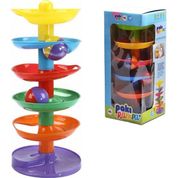 Brinquedo Educativo Paki Rampa 3 Bolinhas Paki Toys Para Bebe