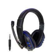 Fone De Ouvido Gamer A-302 Headset - azul