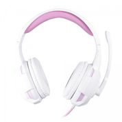 Headset Gamer Multiplataforma- Gorky Hs413 - Oexgame Branco E Rosa