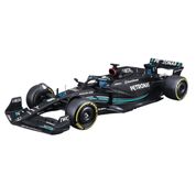 Miniatura Fórmula 1 Mercedes Benz W14 63 Russel AMG Petronas 1/24 Burago 28028