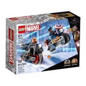 LEGO Marvel - Motocicletas Da Viúva Negra E Do Capitão América 130 pcs - 76260