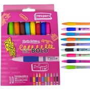 CANETA ESFEROGRÁFICA CLIC GRIP BE BOLD FRUIT EDITION -NEWPEN