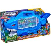 Lançador Carrinho Tubarão Destroyer Beast Machines Metal - Fun