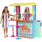 Barbie Cenário Malibu Acessório Barraca de Praia - Mattel GYG23