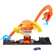 Pista Hot Wheels City Ataque de Cobra Vs Pizzaria - Mattel HTN81