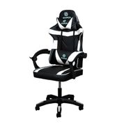 Cadeira Gamer Hoopson Preta e Branca CG-506