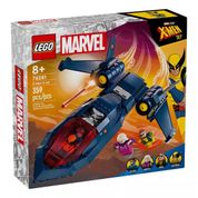 Lego Marvel 359 Peças Jato Dos X-Men - 76281